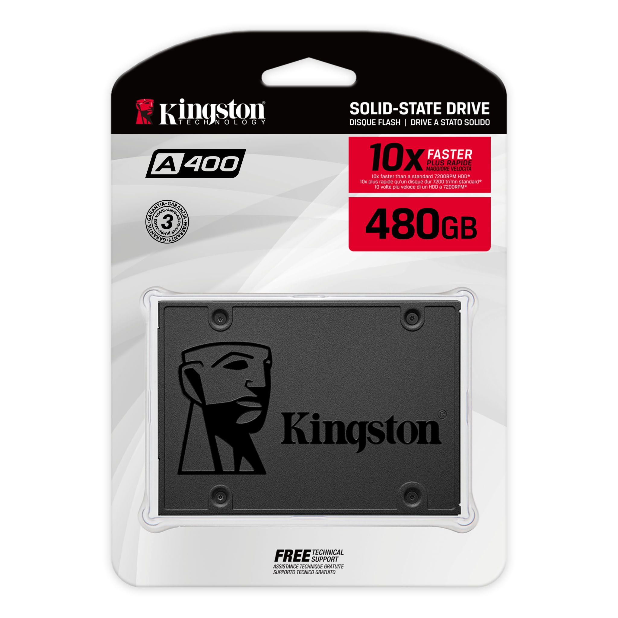 Kingston A400 SSD 480GB photo 