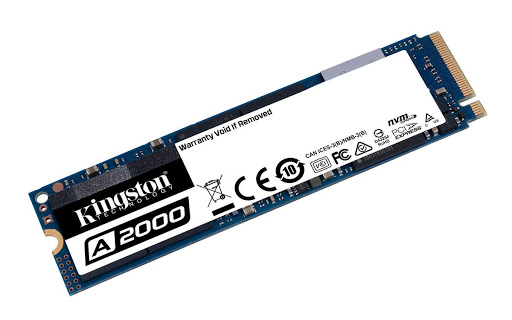 Kingston A2000 SSD 500GB M.2 photo