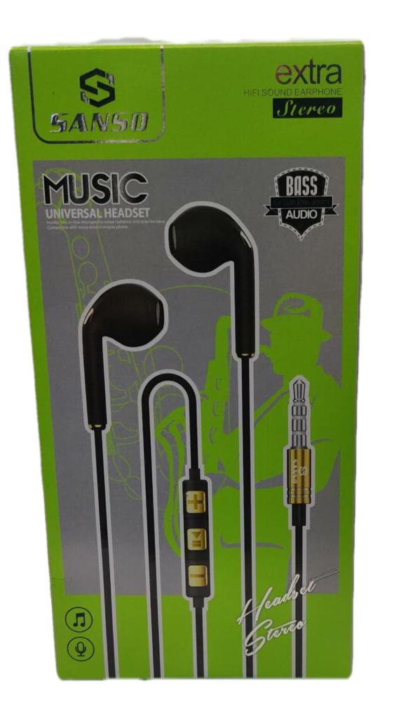 Sanso Earphones Aux 2 Speakers photo