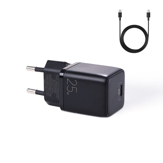 Mini intelligent fast charger with C TO C cable photo 