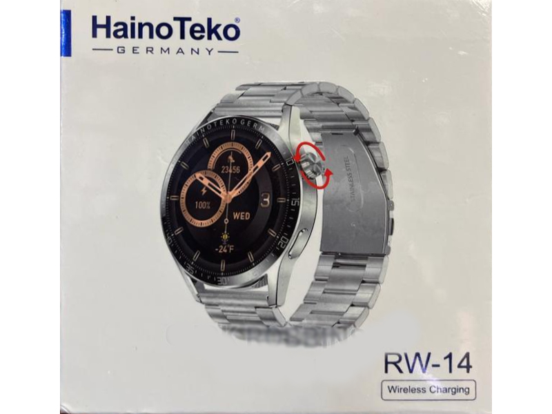 Haino Teko  RW-14 Stainless Steel Fitness Watch