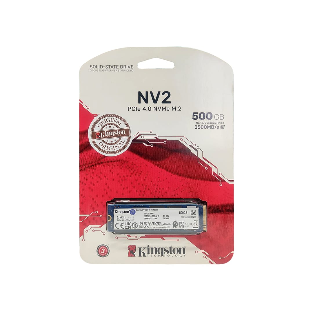 Kingston NV2 500GB M.2 2280 NVMe PCIe 4.0 Internal SSD photo 