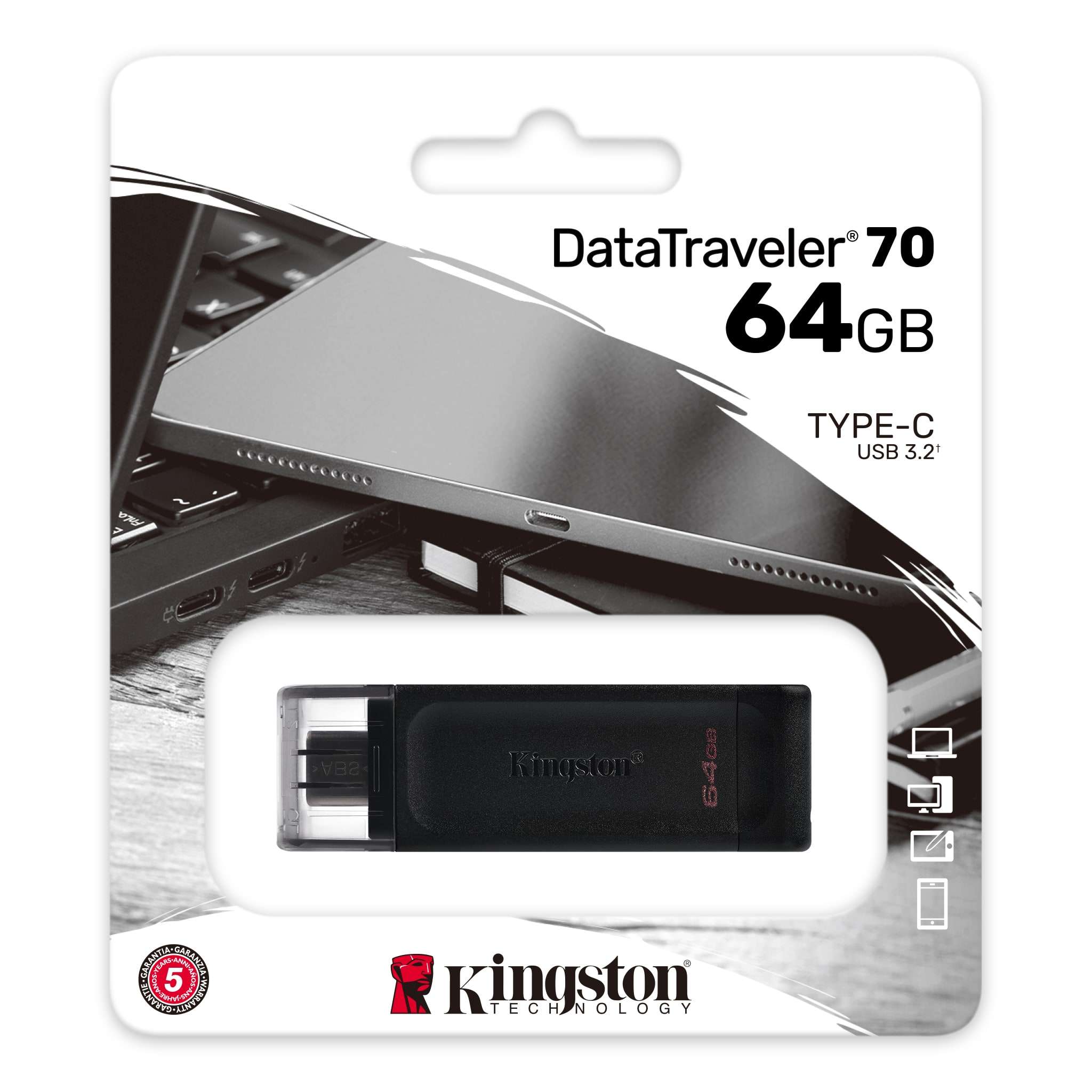 Kingston DataTraveler 70 128GB photo