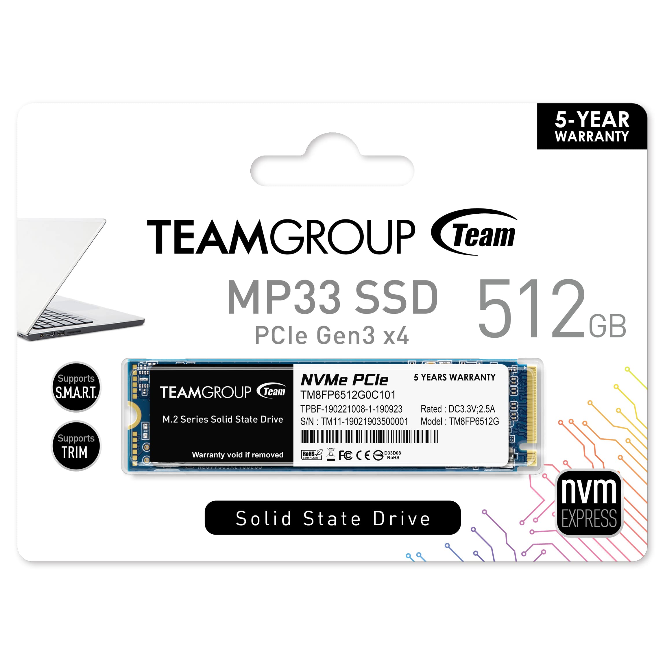 TEAMGROUP MP33 512GB SLC Cache 3D NAND photo 