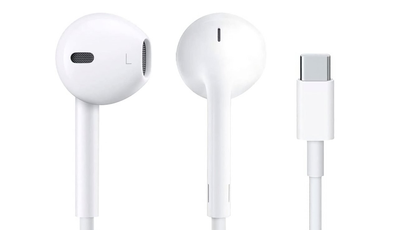 Apple EarPods with   USB - C  Connector