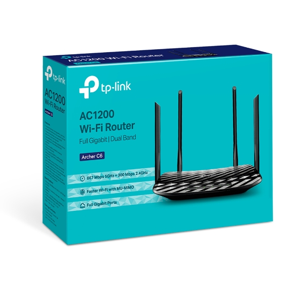 TP-Link  AC1200 Wireless MU-MIMO Gigabit Router photo 