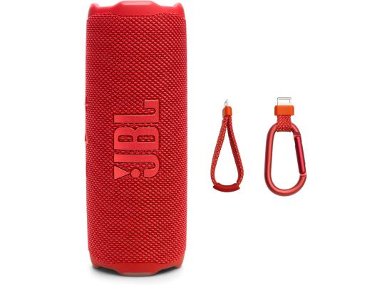 JBL Flip 7 - Portable Waterproof and Drop-Proof Speaker with AI Sound Boost, 16Hrs of Playtime, and PushLock System with Interchangeable Accessories (Red) photo 