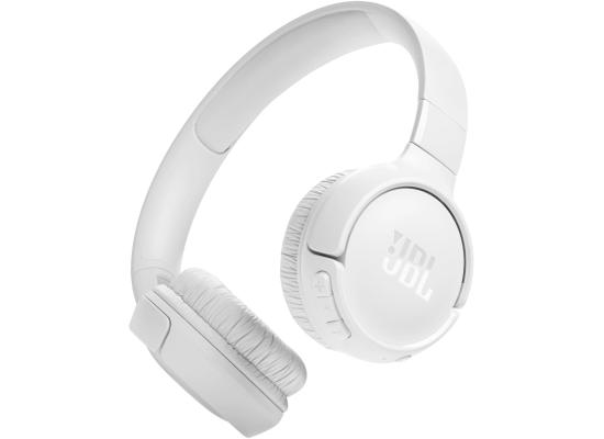 JBL Tune 520BT - Wireless On-Ear Headphones, Up to 57H Battery Life and Speed Charge, Lightweight, Comfortable and Foldable Design, Hands-Free Calls with Voice Aware (White) photo 
