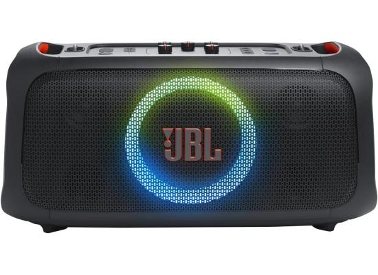 JBL PartyBox On-The-Go Essential - Portable Party Speaker with Built-in Lights and Wireless mic, Amazing JBL Pro Sound, IPX4 splashproof Protection, 6 Hours of Playtime, Convenient Shoulder Strap photo 