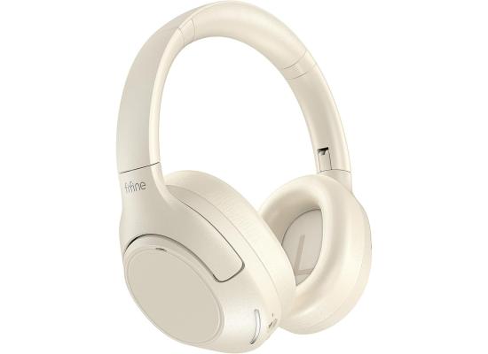 FIFINE X3W Over-ear Wireless Headphone with Active Noise Canceling, Bluetooth 5.3, Three Modes, Detachable Boom Microphone (White) photo 