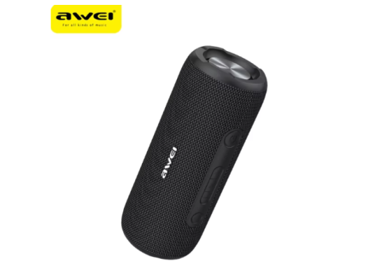 AWEI Y669 Outdoor Bluetooth 5.0 Speaker Portable Sound Box Super Power 3D Stereo Surround Sound Interconnection Speakers photo 