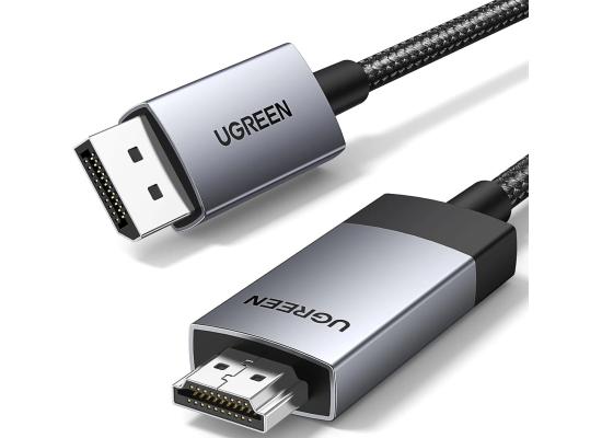 UGreen DP119 25491 DisplayPort 1.2 to HDMI 2.0 Cable, cable supports up to 4K@60Hz resolution - (3M) photo 