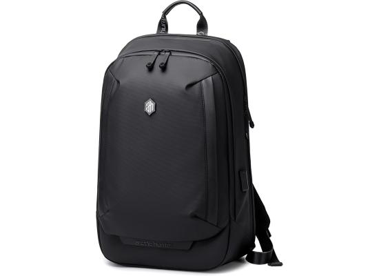 Arctic Hunter Anti-Theft 15.6 Inch Water Resistant Shoulder Bag with Multi-Pockets with Built in USB Port for Men And Women, Black photo 