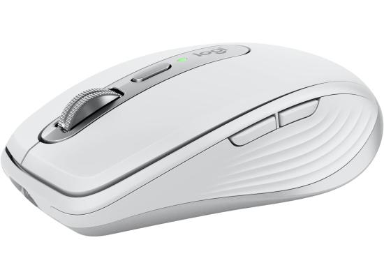 Logitech MX Anywhere 3S Compact Wireless Mouse, Fast Scrolling, 8K DPI Any-Surface Tracking, Quiet Clicks, Programmable Buttons, USB C, Bluetooth, Windows PC, Linux, Chrome, Mac - Pale Grey photo 