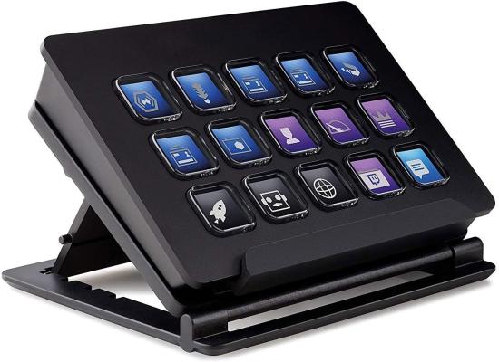 Corsair Elgato Stream Deck OG 15-Key Control Pad, USB 2.0, 15 Customizable LCD keys, For PC & Mac, trigger actions in OBS Studio, Streamlabs, Twitch & YouTube photo 