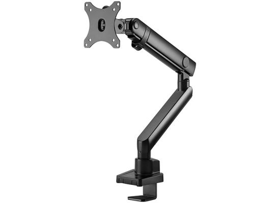SilverStone ARM13 (Black) Single Monitor Arm w/ Mechanical Spring Design & Versatile Adjustability, For Monitors Up To 32