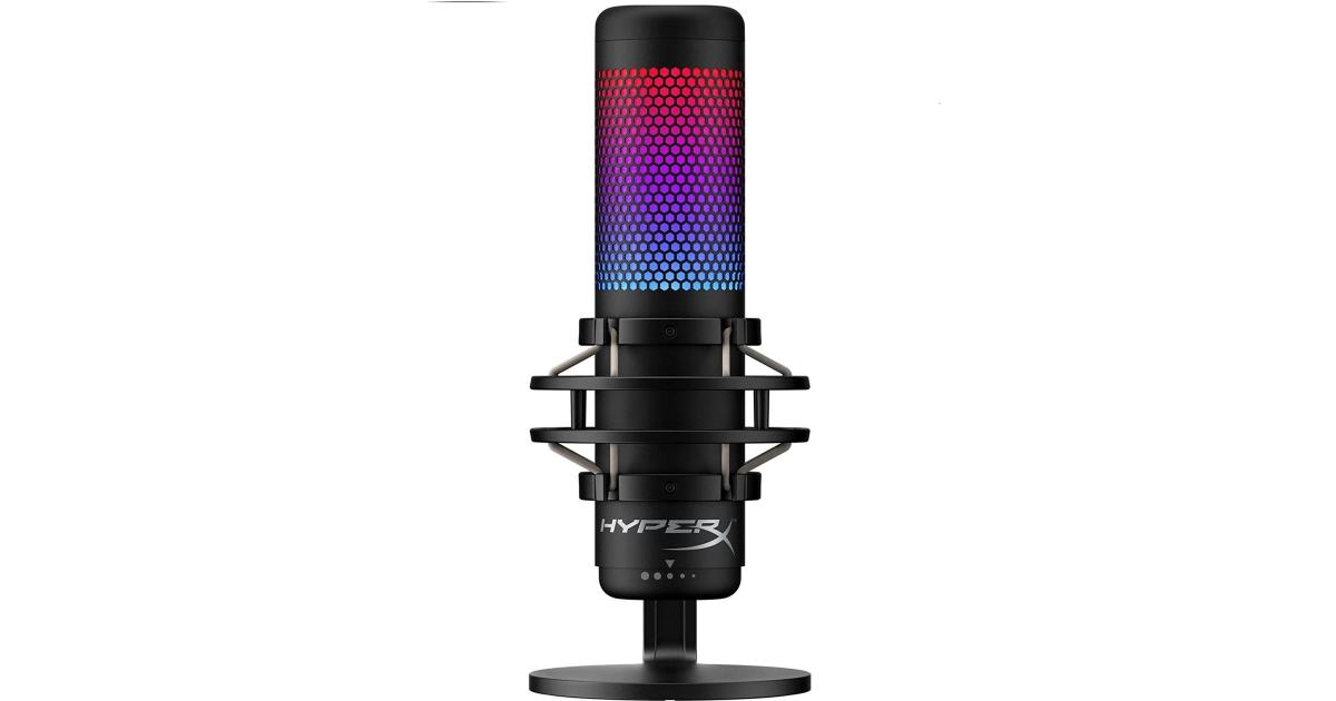 HyperX QuadCast S USB RGB Gaming Microphone