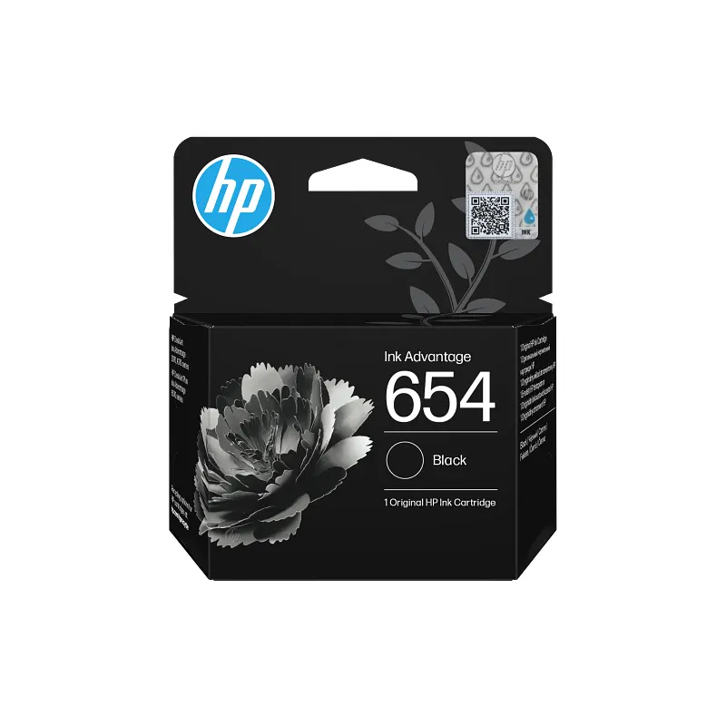 HP 654 Ink Advantage Black Original Ink photo