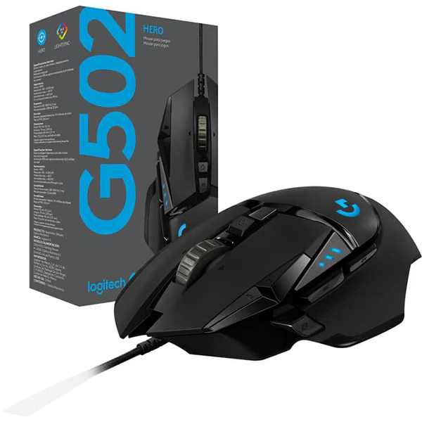 Logitech G502 HERO Gaming Mouse Photo