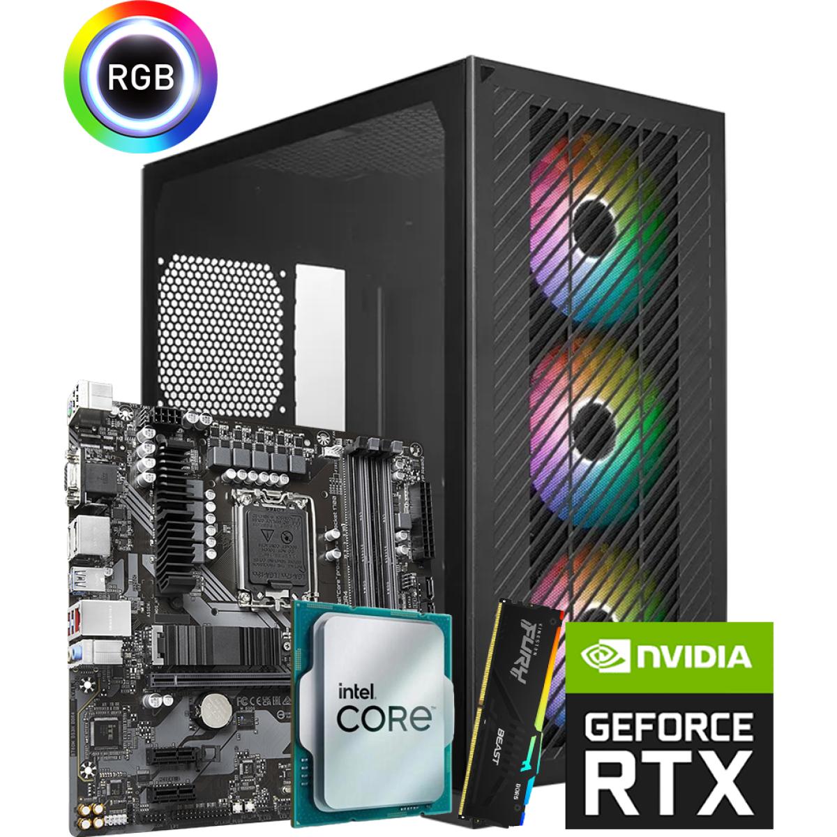 INTEL CORE i7 13700F // RTX 5060 Ti 16GB // 16GB DDR5 RAM - PC Build Photo