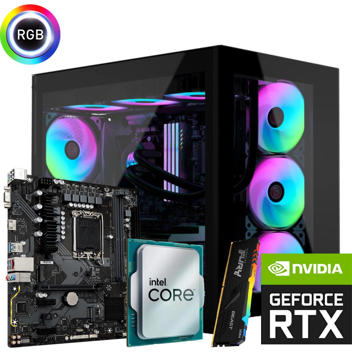INTEL CORE i7 13700F // RTX 5070 12GB // 16GB DDR4 RAM - PC Build Photo