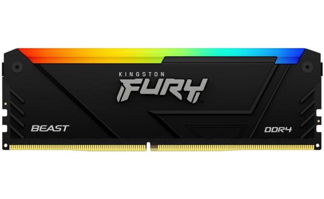 Kingston Fury Beast 8GB DDR4 3200MT/s CL16 RGB photo 