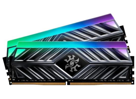 Adata XPG SPECTRIX D41 32GB (2x16GB) 3200MHZ DDR4 RGB Memory Kit - Black photo 