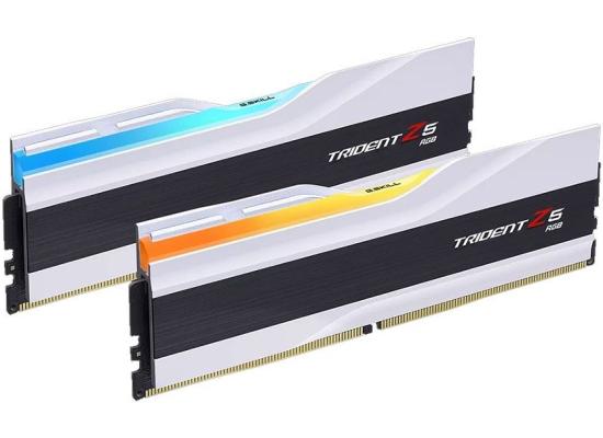 G.SKILL Trident Z5 RGB Series 32GB (2x16GB) DDR5 RAM 6000MT/s CL36 Memory Kit - White photo 