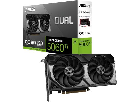 ASUS Dual GeForce RTX 5060 Ti OC Edition 8GB GDDR7 Photo