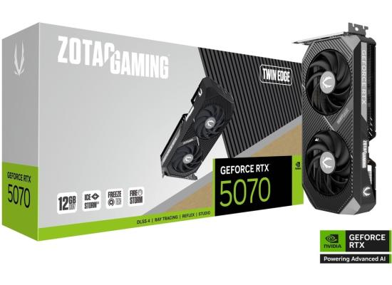 ZOTAC GAMING GeForce RTX 5070 Twin Edge 12GB GDDR7 photo 