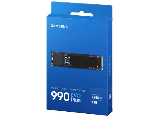 Samsung 990 EVO PLUS 4TB PCIe 4.0 NVMe M.2 SSD - 7250/6300 MB/s