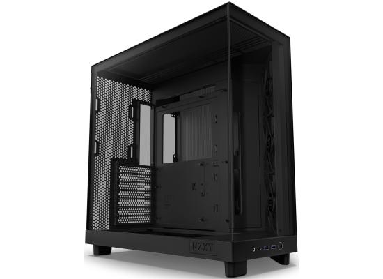 NZXT H6 Flow Perforated Compact Dual-Chamber Mid-Tower Black photo 