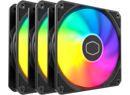 Cooler Master MasterFan MF120 Lite ARGB 3-Pack Black photo 